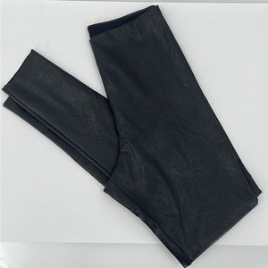 COMMANDO Perfect Control Faux leather Black Leggings